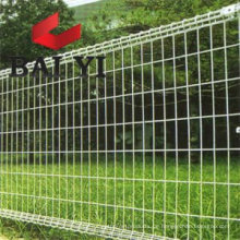 PVC-überzogener doppelter Schleifen-Draht-Zaun